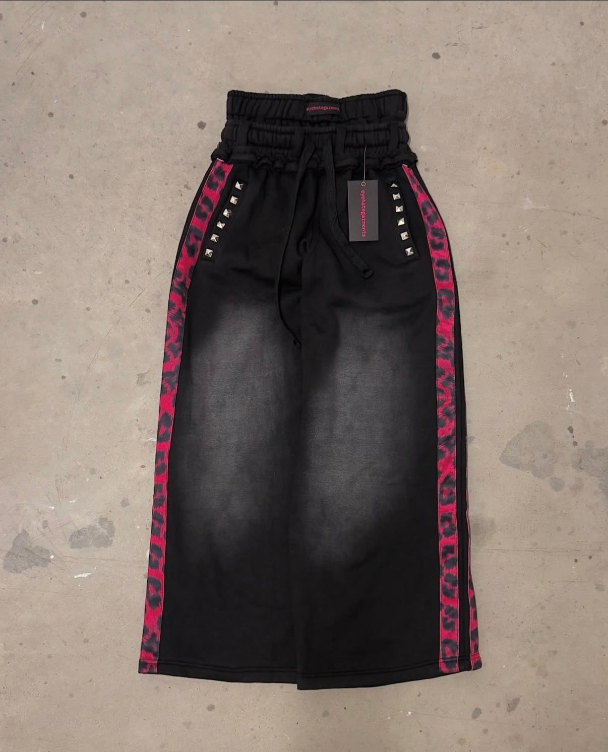 Pink Cheetah Sweatpants