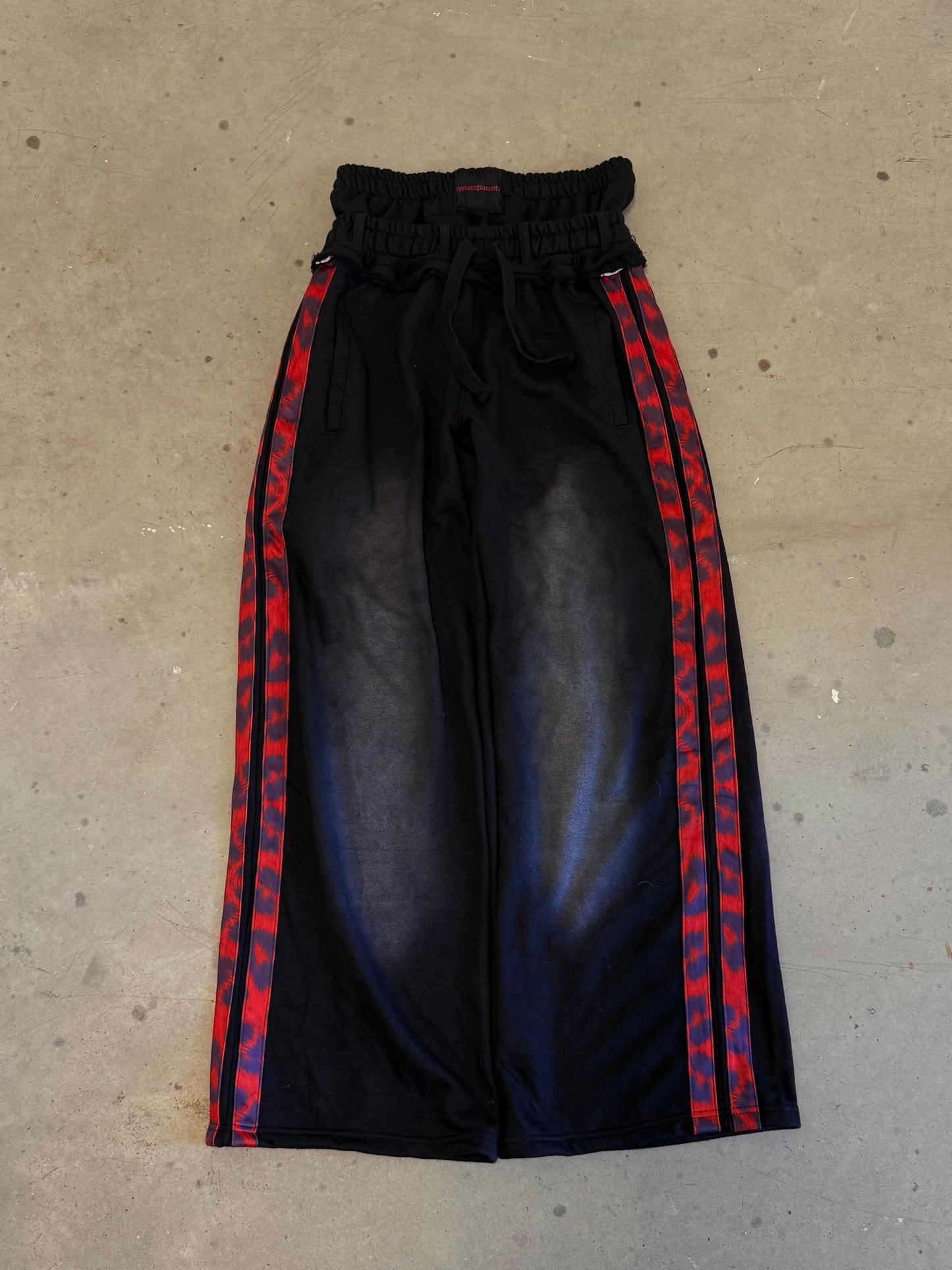 Red “Cheetah” Sweats